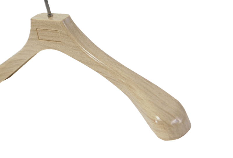 Percha para pantalones con gancho de metal y madera de alta calidad