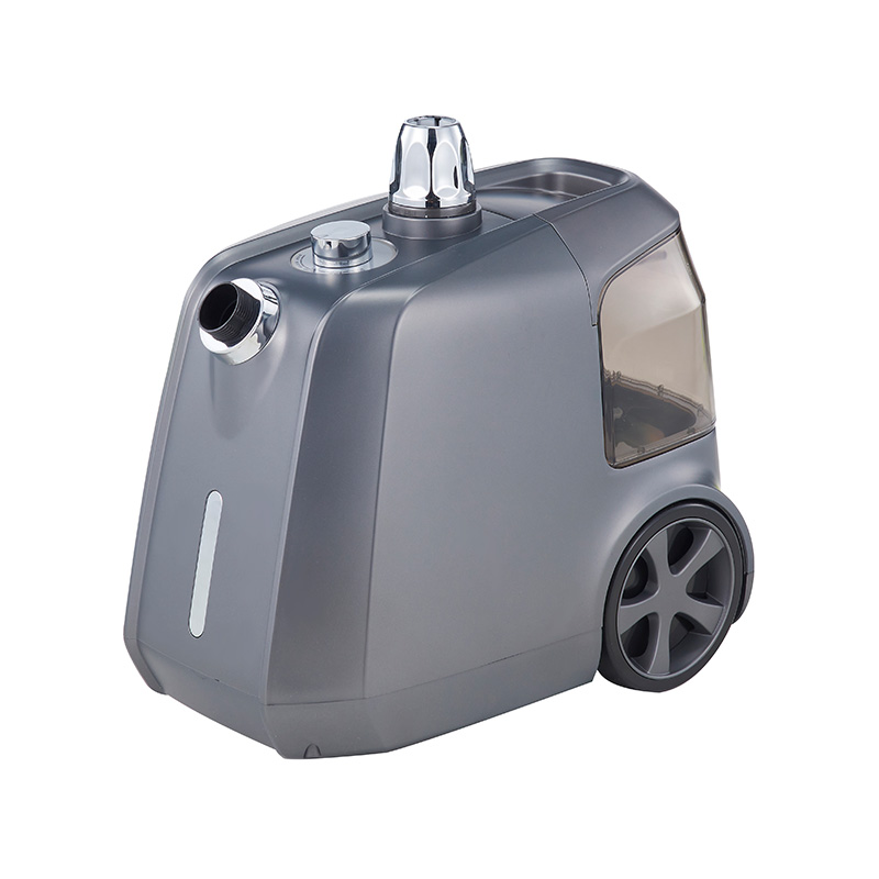Vaporizador de ropa con soporte resistente de 2000w y 2 configuraciones de transmisión